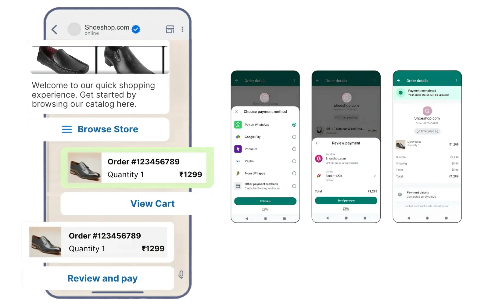 WhatsApp payments preview